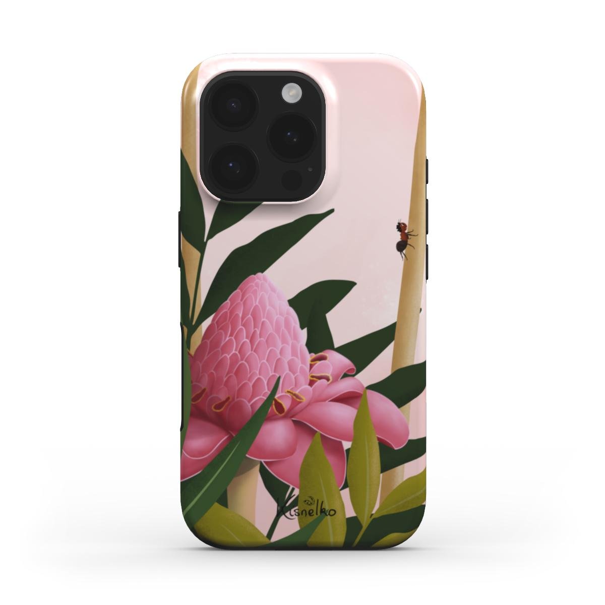 Coque Rose de porcelaine - Kisnelko