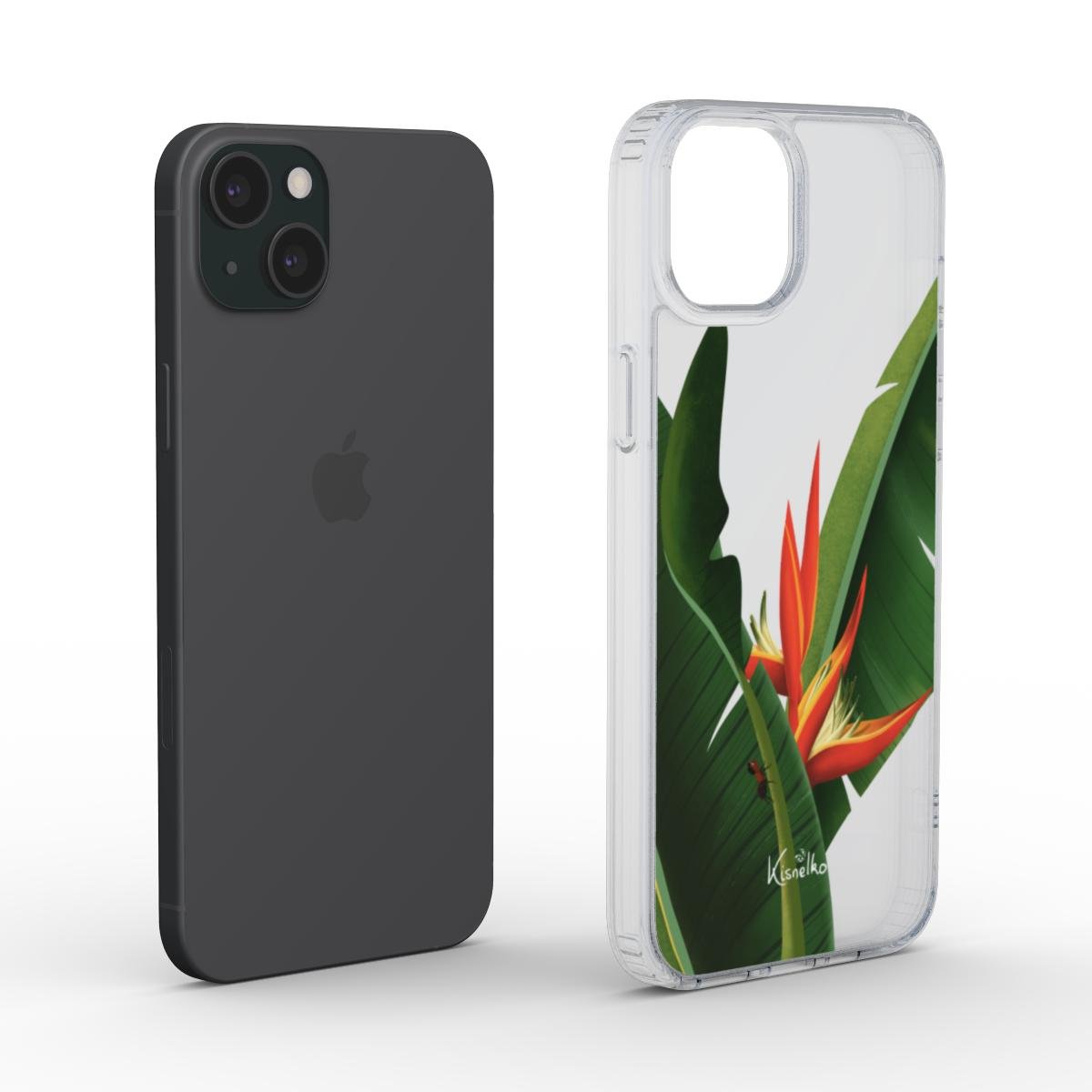 Coque Transparente - Heliconia - Kisnelko