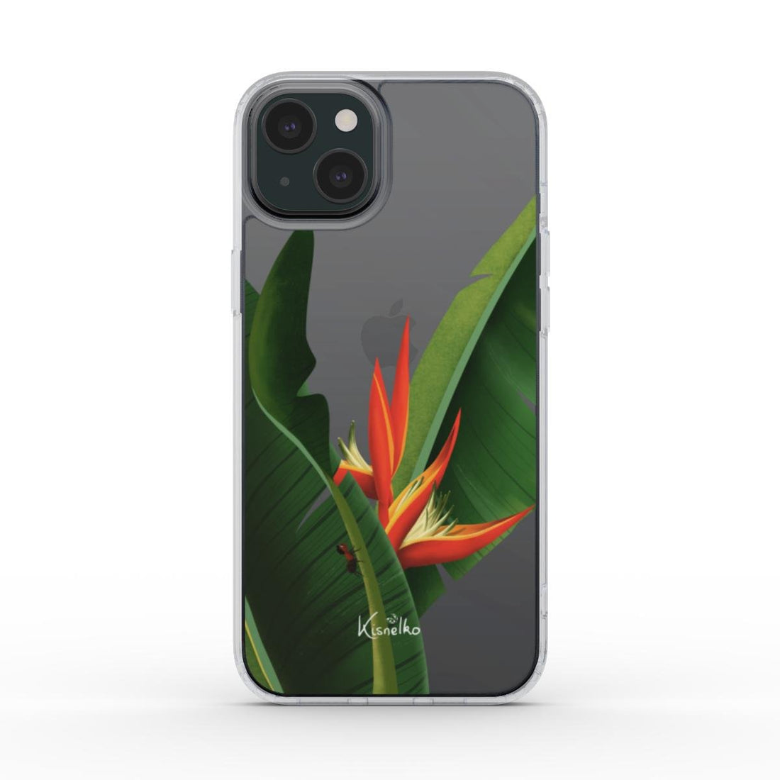 Coque Transparente - Heliconia - Kisnelko