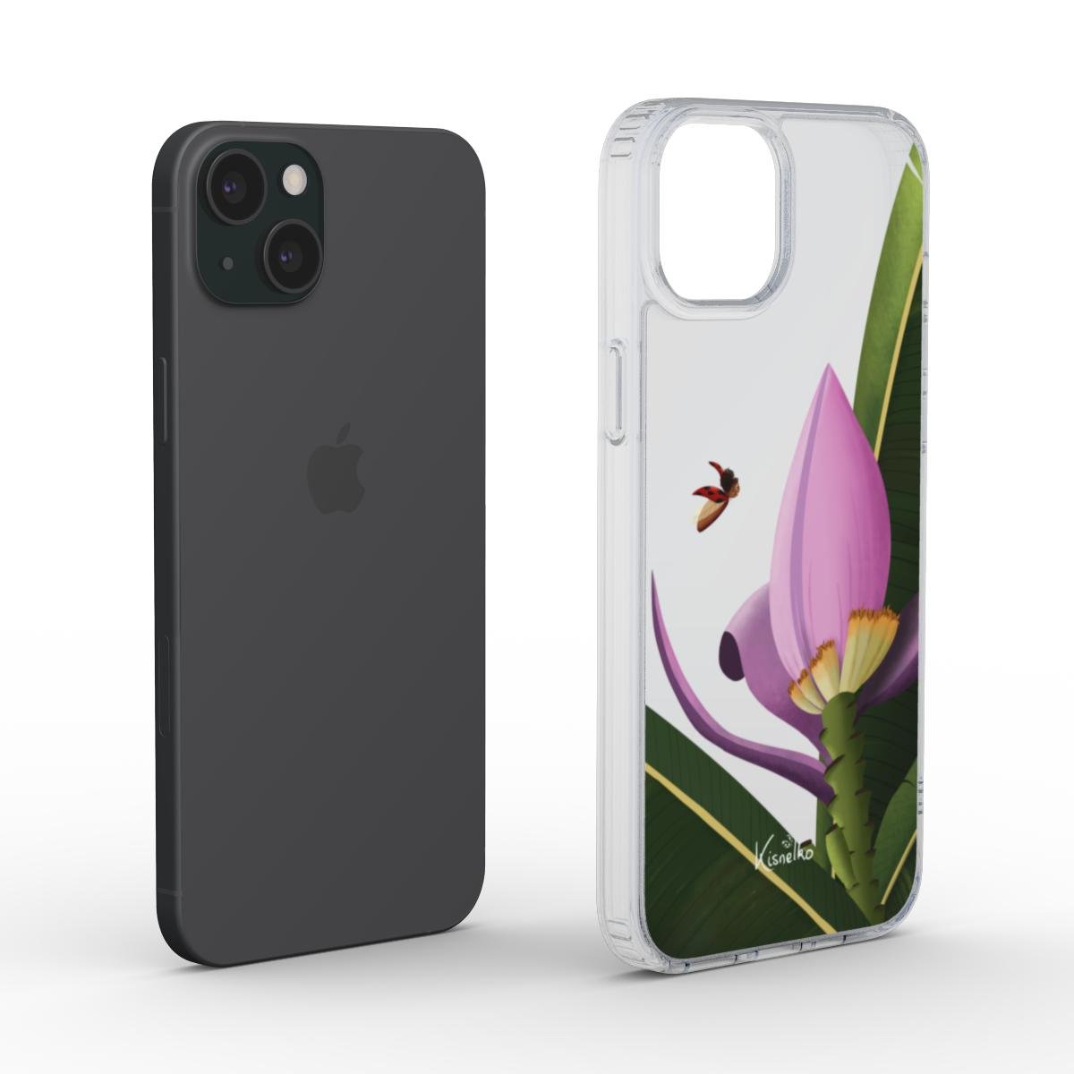 Coque Transparente - Bananier - Kisnelko