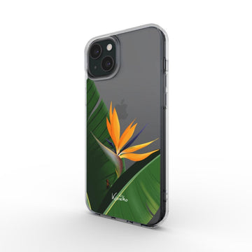Coque Transparente - Oiseau du Paradis - Kisnelko