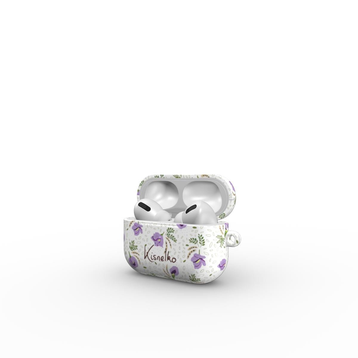 Coque AirPods - Clitoria rose - Kisnelko