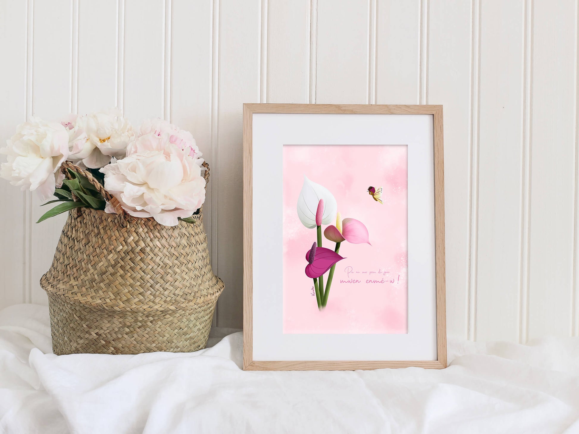 Anthurium / Mwen enmé - w - Kisnelko