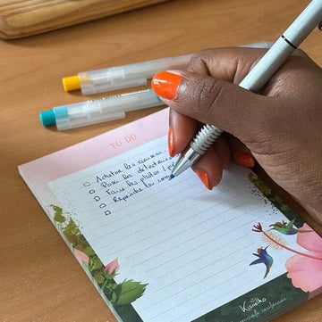 Bloc - notes Hibiscus - Kisnelko