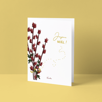 Carte Joyeux Noël - Gwozèy - Kisnelko