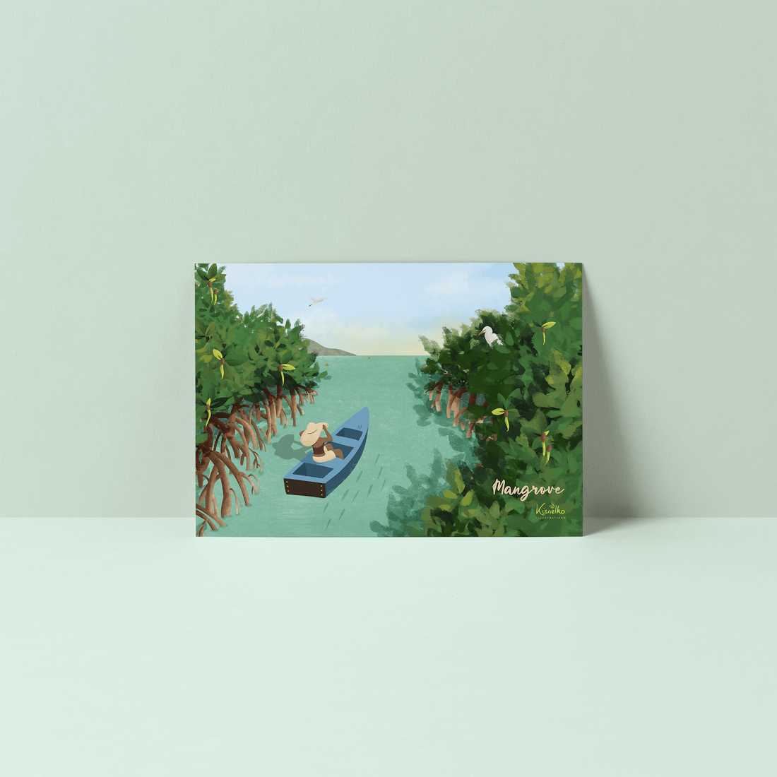 Carte postale Mangrove - Kisnelko