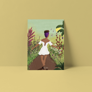 Carte postale Jardin Créole - Kisnelko