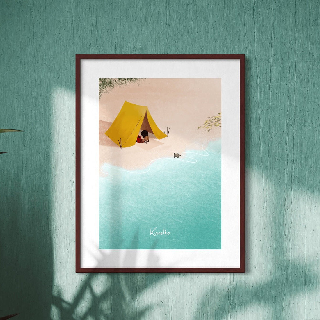 Coccinelle à la plage - Kisnelko