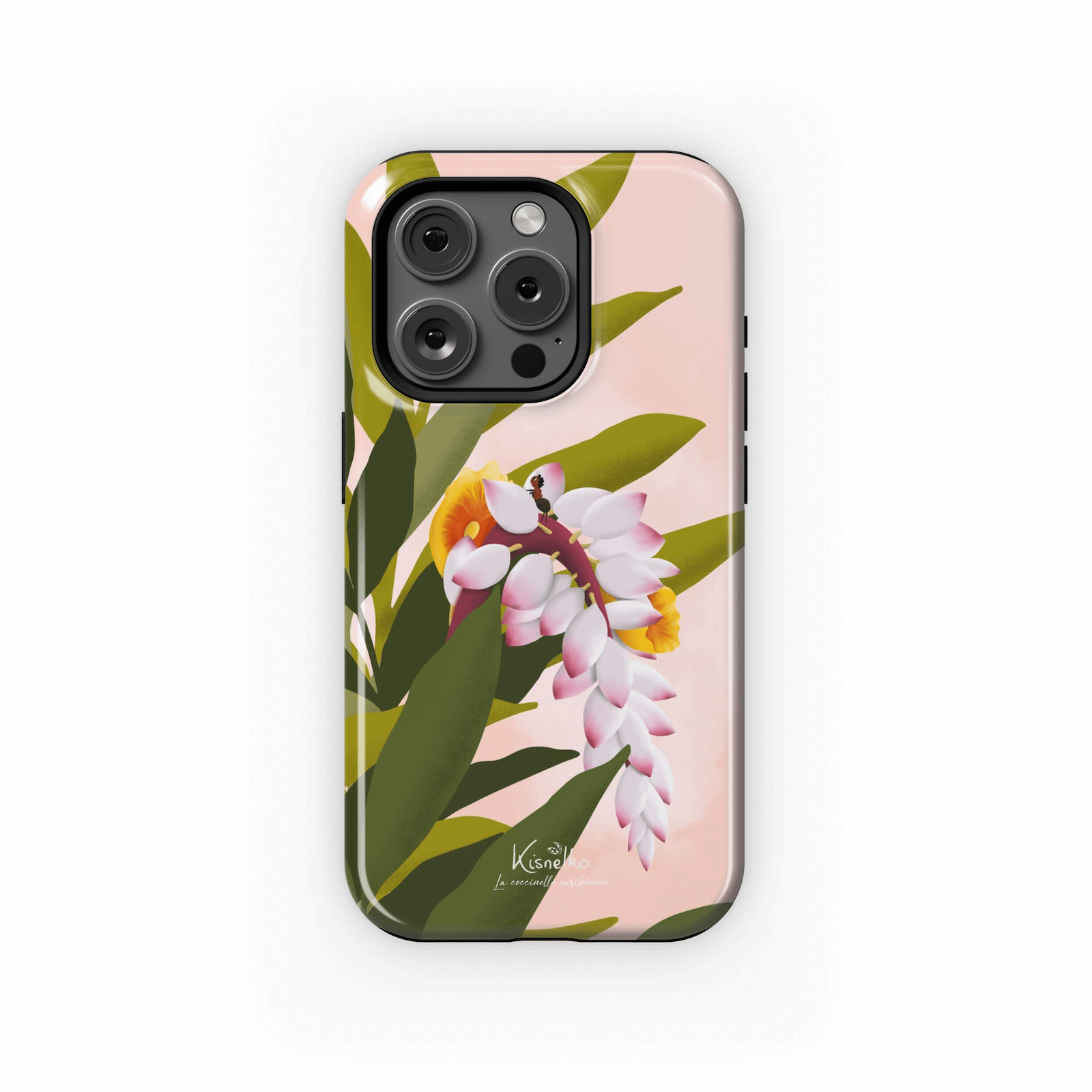 Coque de téléphone Fleur d'Atoumo - Kisnelko
