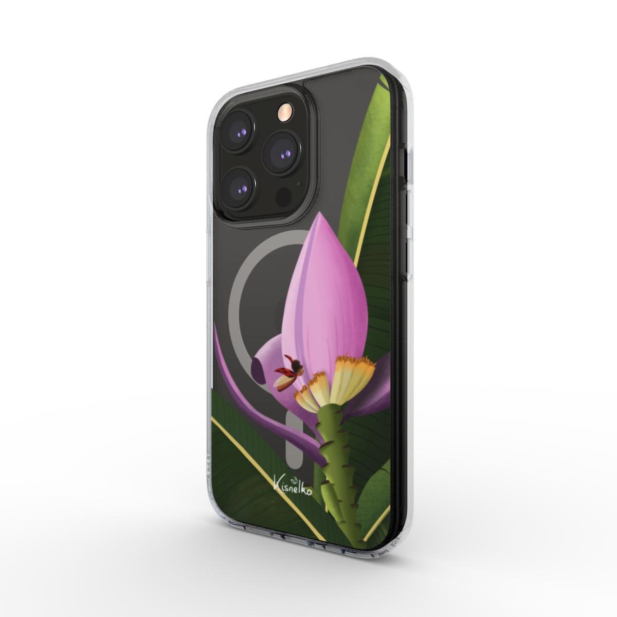 Coque Transparente - Bananier Ornemental (MagSafe) - Kisnelko