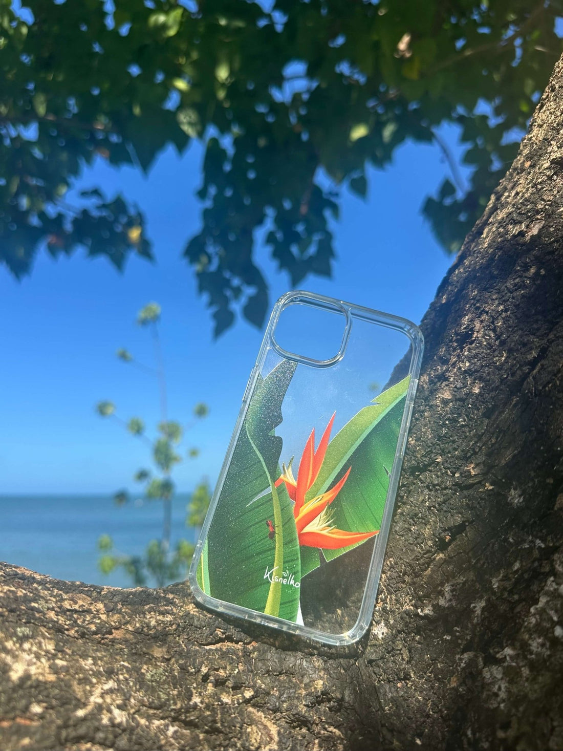 Coque Transparente - Heliconia - Kisnelko