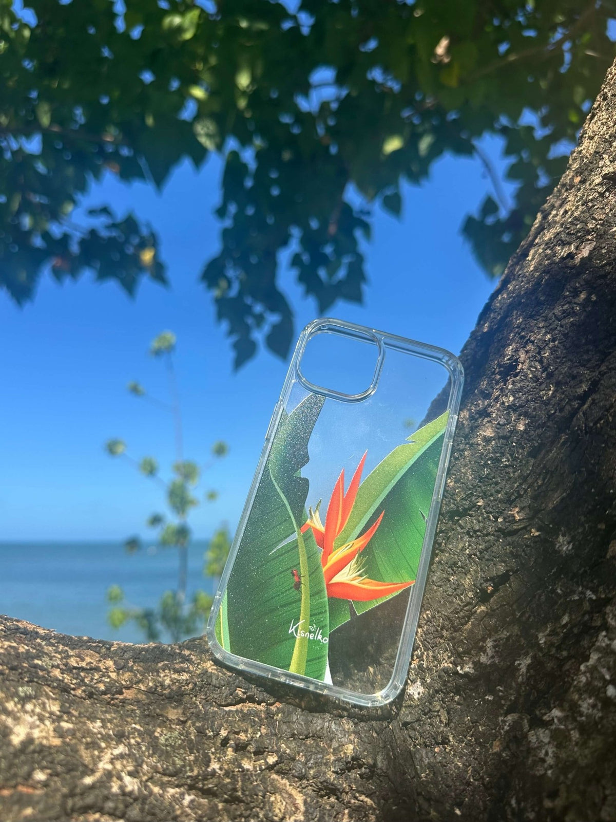 Coque Transparente - Heliconia - Kisnelko