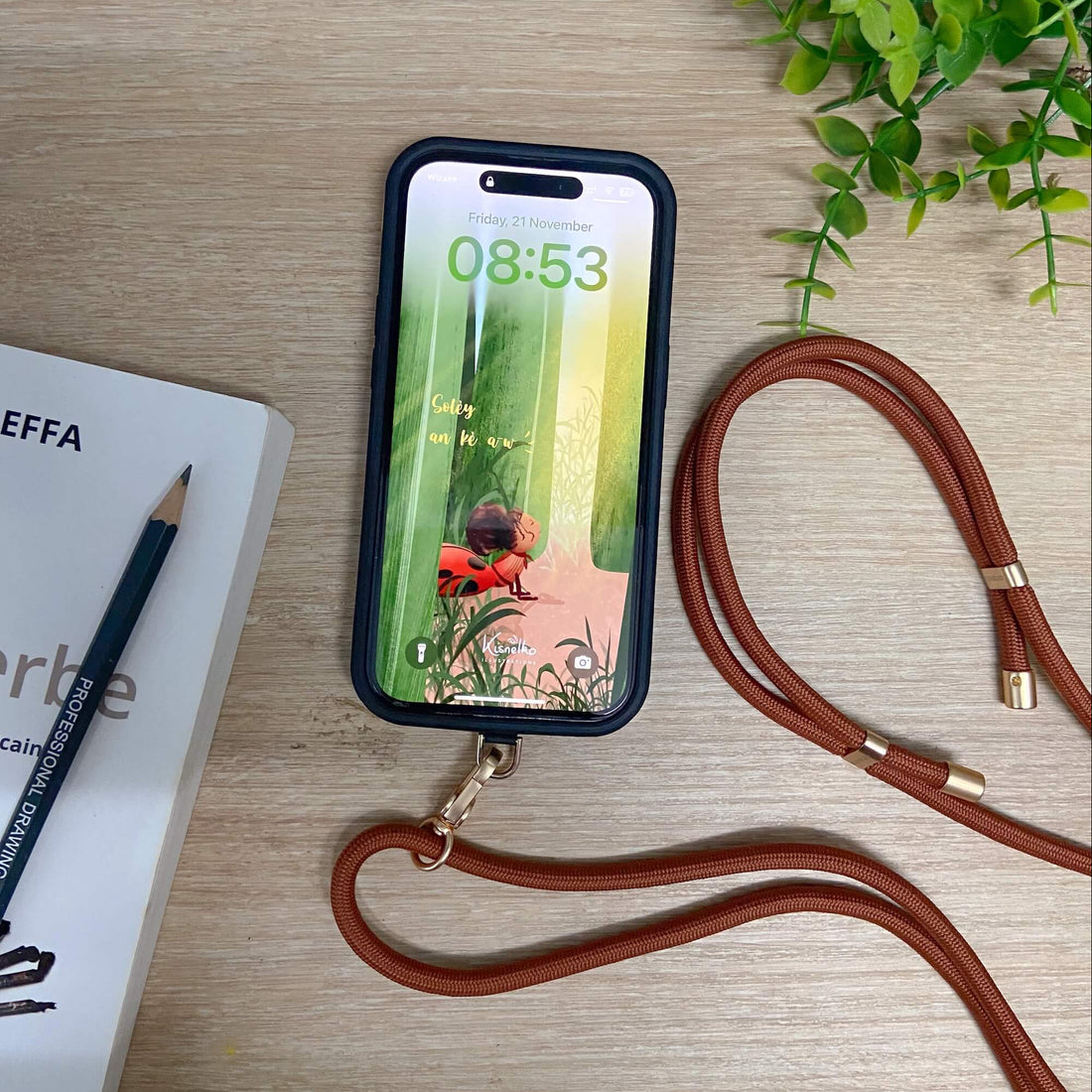 Fond d'écran - Coccinelle dans l'herbe - Kisnelko