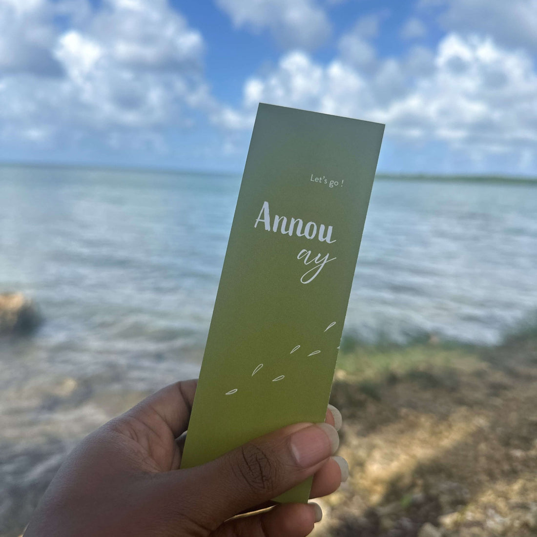 Lot de 4 marque - pages Jou wouvè - Kisnelko