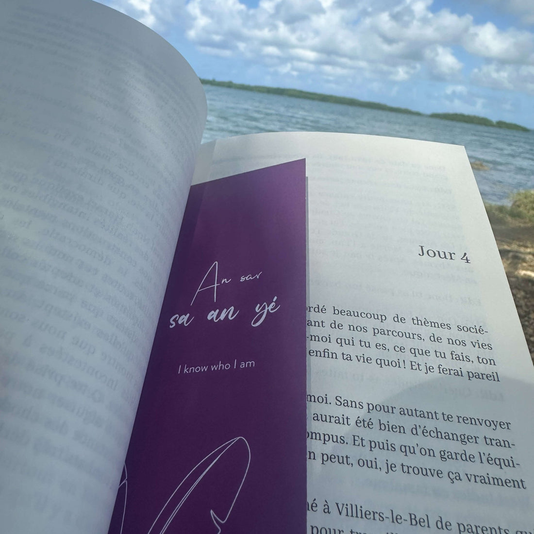 Lot de 4 marque - pages Jou wouvè - Kisnelko