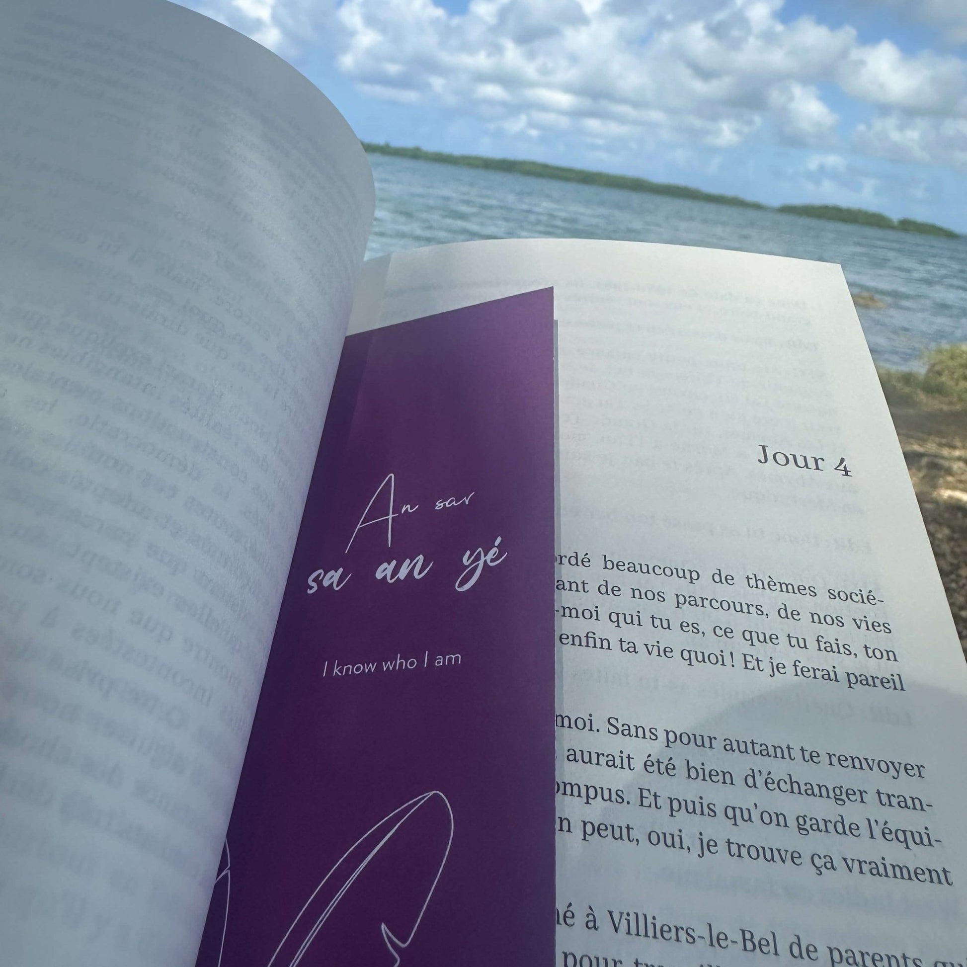 Lot de 4 marque - pages Jou wouvè - Kisnelko