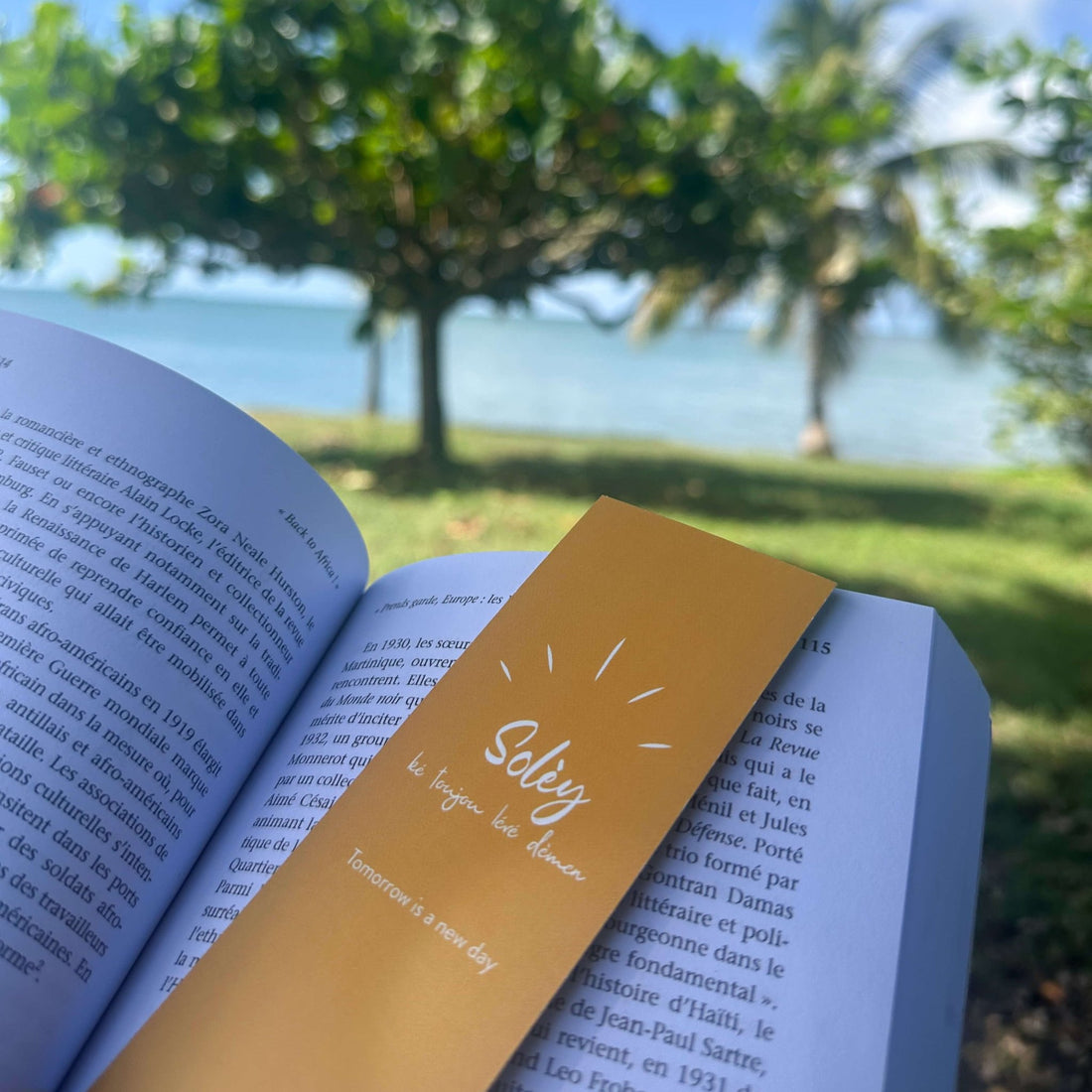 Lot de 4 marque - pages Jou wouvè - Kisnelko