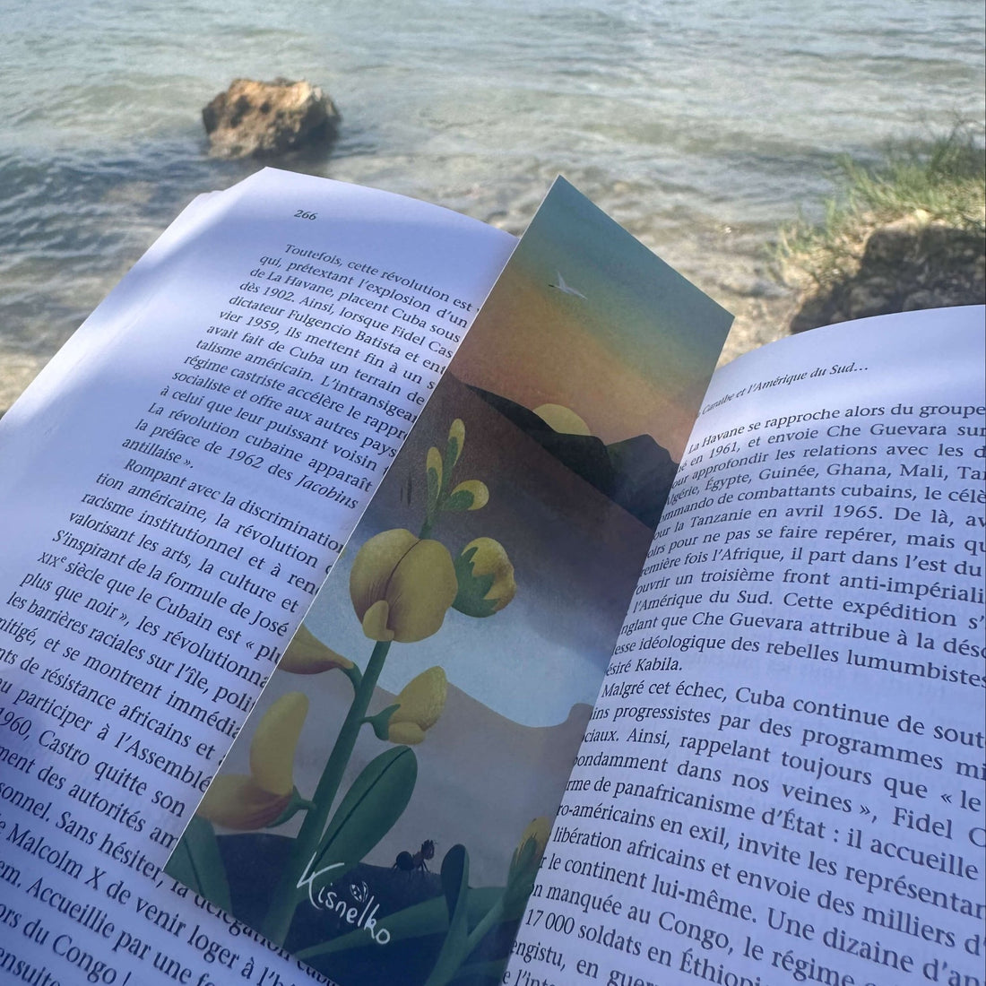 Lot de 4 marque - pages Jou wouvè - Kisnelko