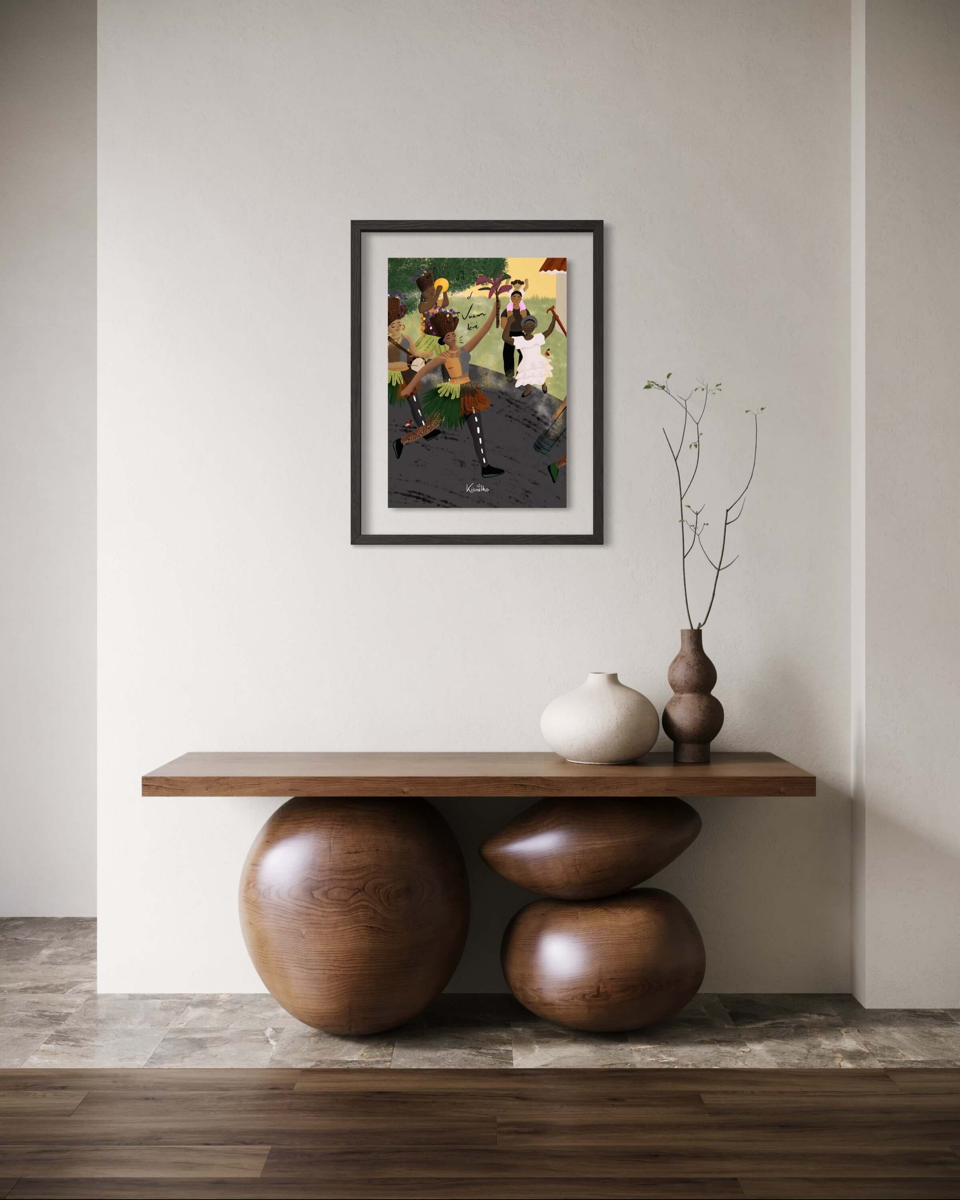 Mas - la palé : Non à la déforestation - Kisnelko