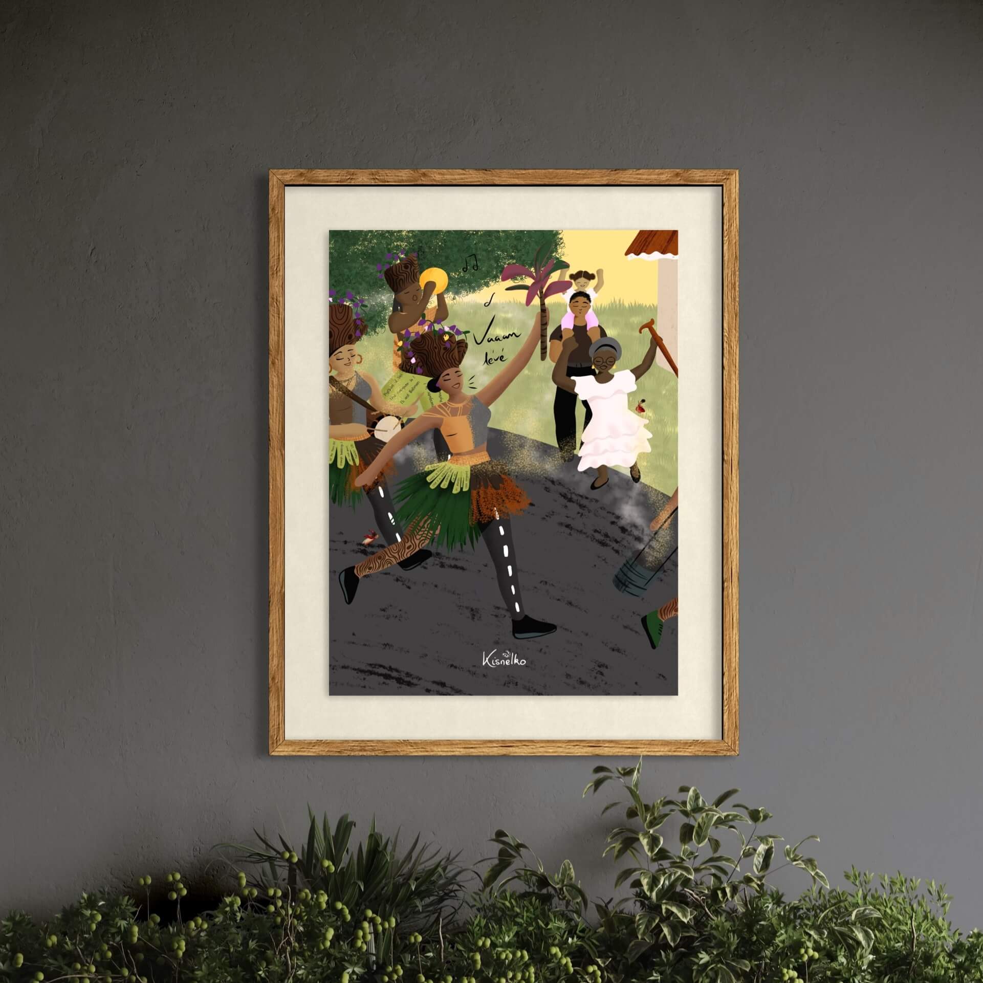 Mas - la palé : Non à la déforestation - Kisnelko