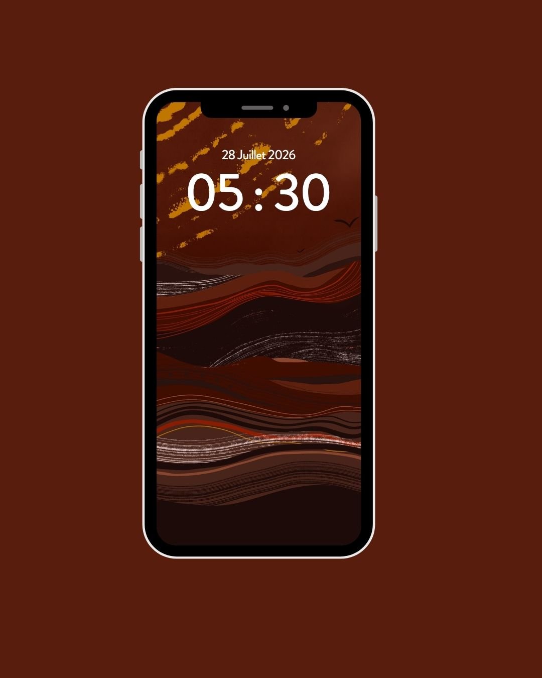 Fond d'écran - Duo AirPods et telephone - Kisnelko